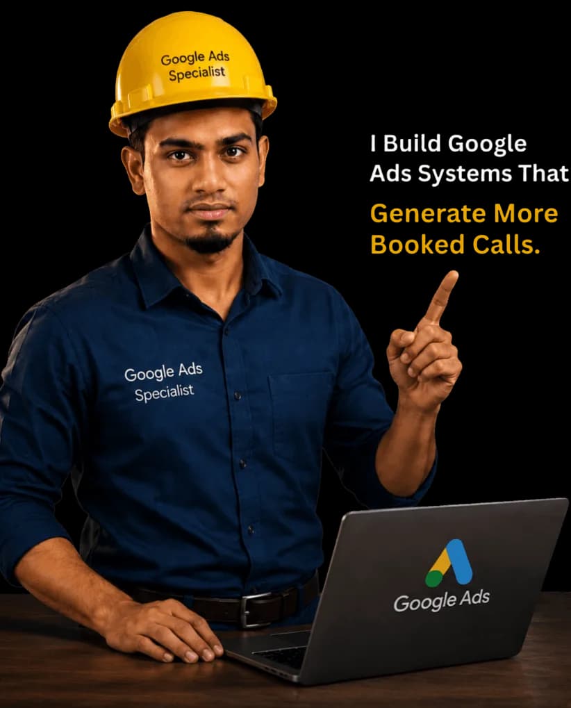 Founder — Google Ads specialist for HVAC companies. I Build Google Ads Systems That Generate More Booked Calls.